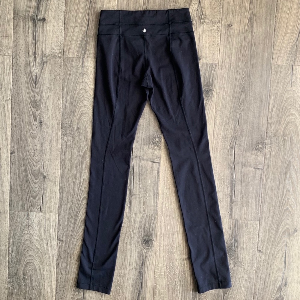 Black Lululemon pants size 4